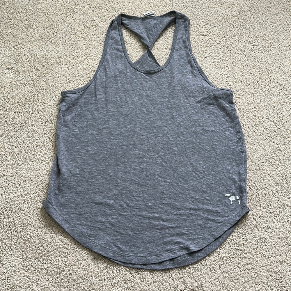 PINK brand grey workout tank
